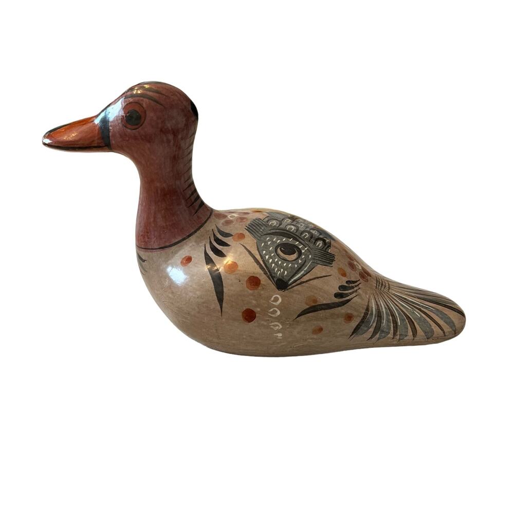 Mexican pottery duck 10” x 6”